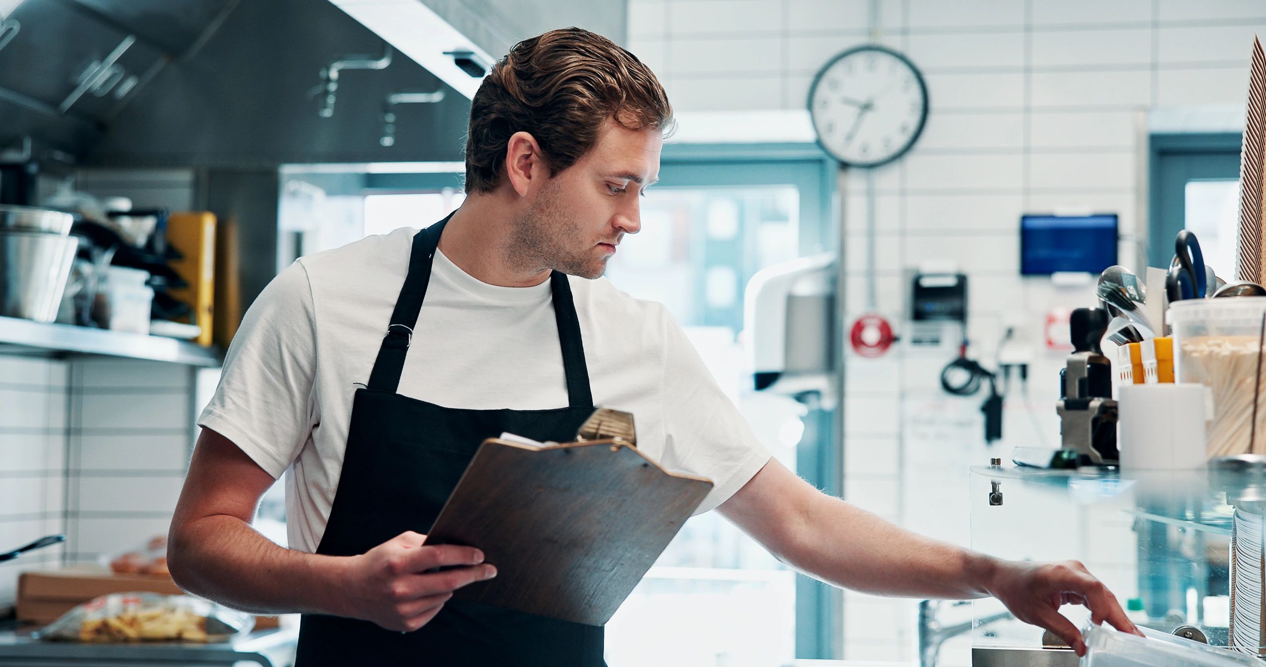 Chef menu planning for catering